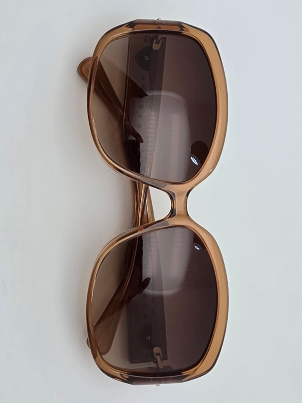 Coach HC8027 L902 5094/13 Scarlett Sand Beige Frame Brown Lens Sunglasses 59mm - Picture 10 of 12